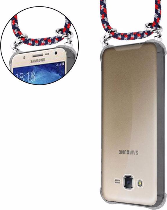 Produktbild Cadorabo TPU Handy Kette SILBER Cover