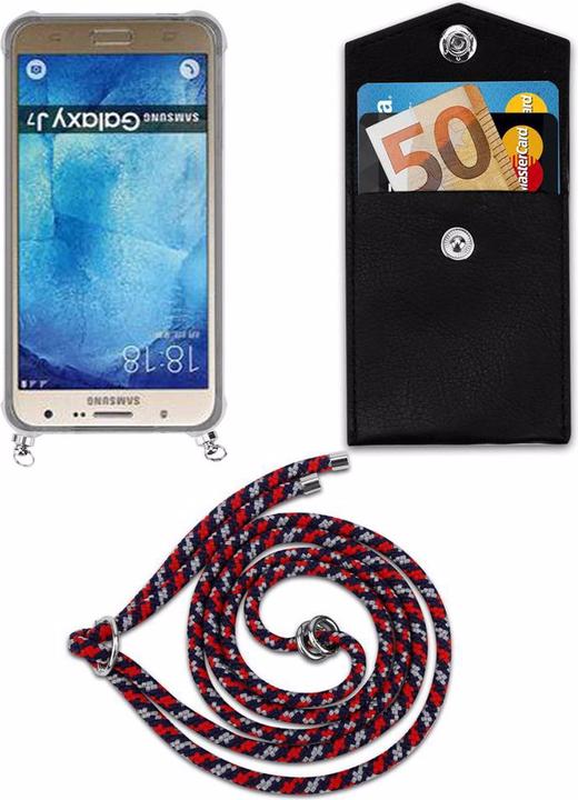 Produktbild Cadorabo TPU Handy Kette SILBER Cover