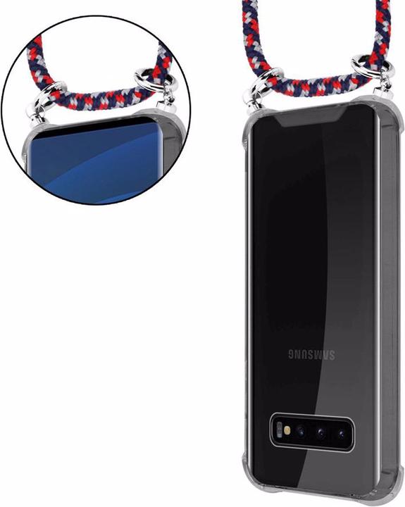 Produktbild Cadorabo TPU Handy Kette SILBER Cover