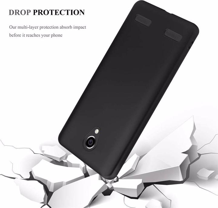 Actual product image Cadorabo TPU Matt Metallic Cover (ZTE Blade L7)