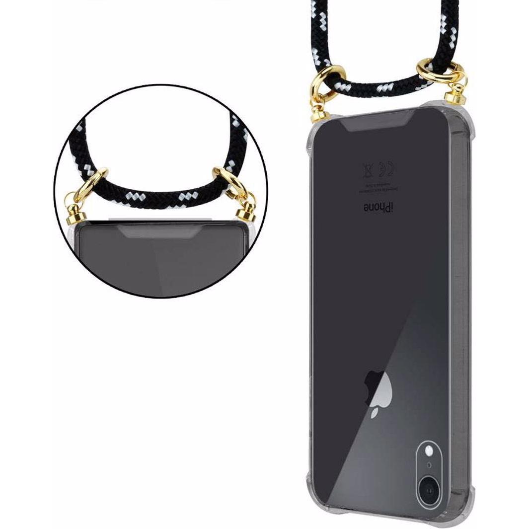 Thumbnail - Cadorabo TPU Handy Kette GOLD Cover, Handykette, Schwarz