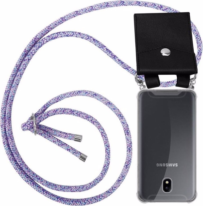Produktbild Cadorabo TPU Handy Kette SILBER Cover