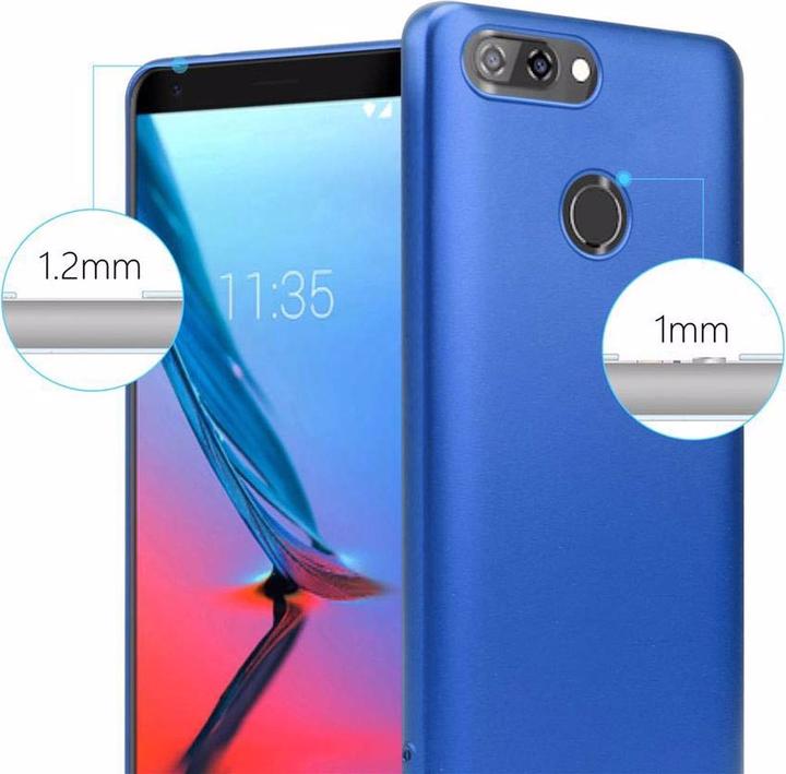 Produktbild Cadorabo TPU Matt Metallic Cover (ZTE Blade V9)