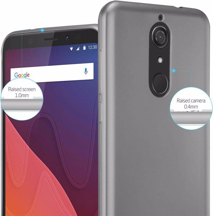 Produktbild Cadorabo TPU Matt Metallic Cover (Wiko View)