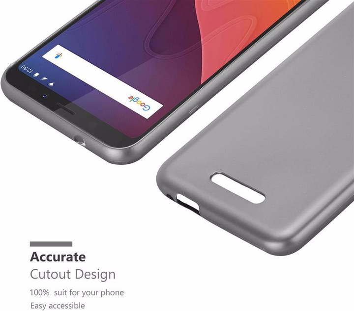 Produktbild Cadorabo TPU Matt Metallic Cover (Wiko View)