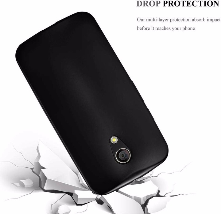 Produktbild Cadorabo TPU Matt Metallic Cover (Motorola Moto G2 (2nd Gen))