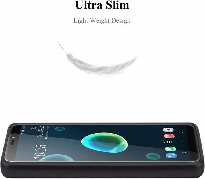 Actual product image Cadorabo TPU Matt Metallic Cover (HTC Desire 12+)