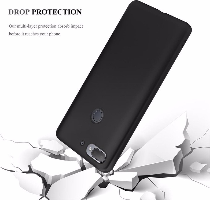 Produktbild Cadorabo TPU Matt Metallic Cover (HTC Desire 12+)