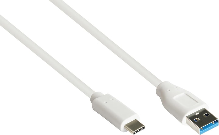 Immagine prodotto Good Connections Da USB 3.2 Gen. 2 a USB-C 10GBit/s CU 1m bianco (1 m, USB 3.2 Gen 2)