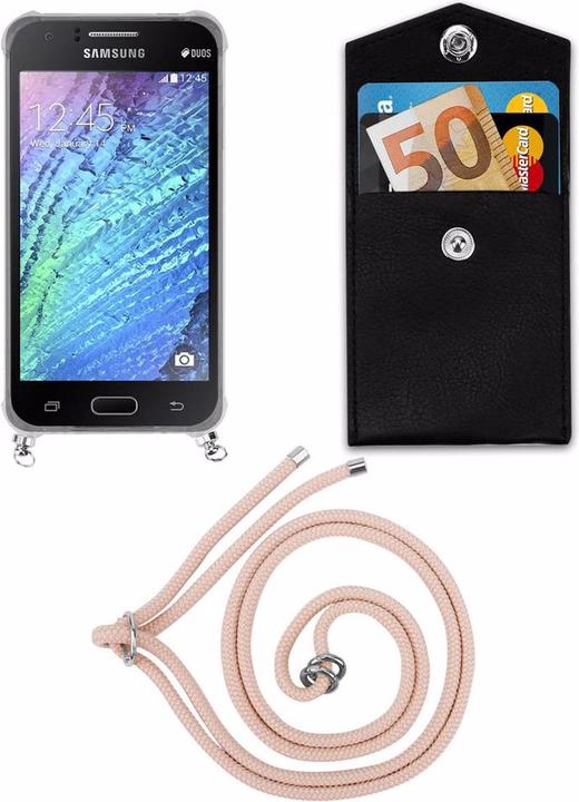 Produktbild Cadorabo TPU Handy Kette SILBER Cover