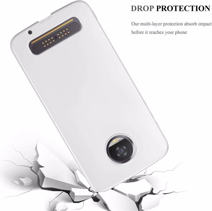 Produktbild Cadorabo TPU Matt Metallic Cover (Motorola Moto Z2)
