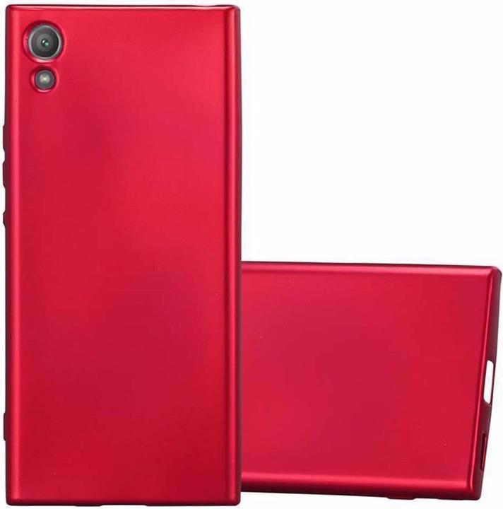 Actual product image Cadorabo TPU Matt Metallic Cover (Sony Xperia XA1)