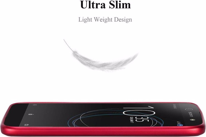 Produktbild Cadorabo TPU Matt Metallic Cover (Sony Xperia XA1)