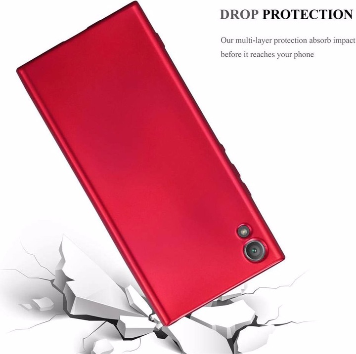 Produktbild Cadorabo TPU Matt Metallic Cover (Sony Xperia XA1)