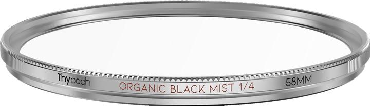 Actual product image Thypoch Organic Black Mist 1/4 58mm Filter Silver (58 mm, Black Mist Filter)