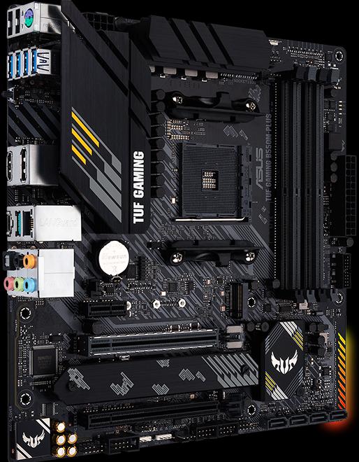 Productafbeelding ASUS TUF GAMING B550M-PLUS (AM4, AMD B550, mATX)
