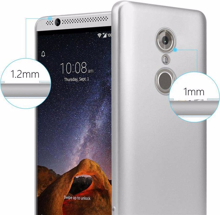 Produktbild Cadorabo TPU Matt Metallic Cover (ZTE Axon 7 mini)