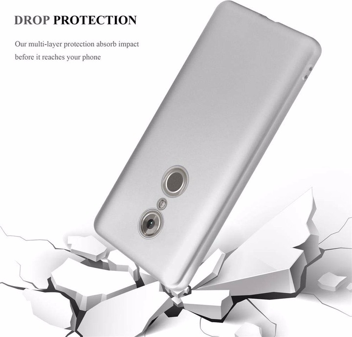 Produktbild Cadorabo TPU Matt Metallic Cover (ZTE Axon 7 mini)