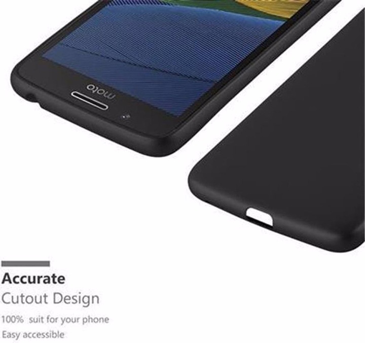 Produktbild Cadorabo TPU Matt Metallic Cover (Motorola Moto G5)