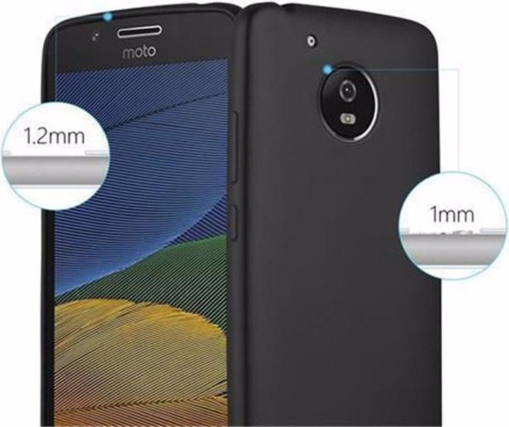 Produktbild Cadorabo TPU Matt Metallic Cover (Motorola Moto G5)