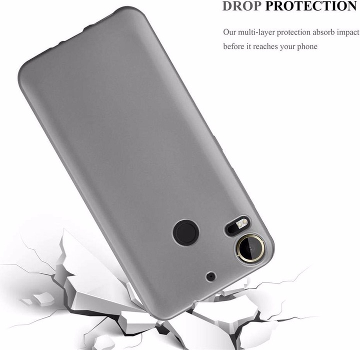 Produktbild Cadorabo TPU Matt Metallic Cover (HTC Desire 10 Pro)