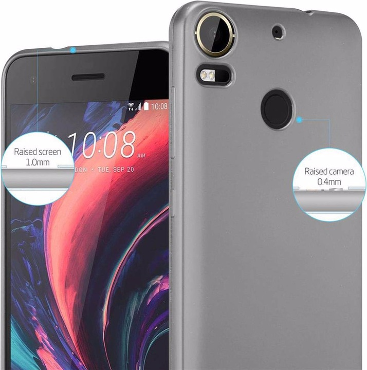 Produktbild Cadorabo TPU Matt Metallic Cover (HTC Desire 10 Pro)