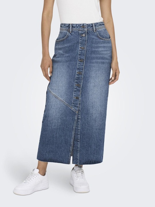 Produktbild Only Mittlere Taille Langer Rock Jeansrock (XS)