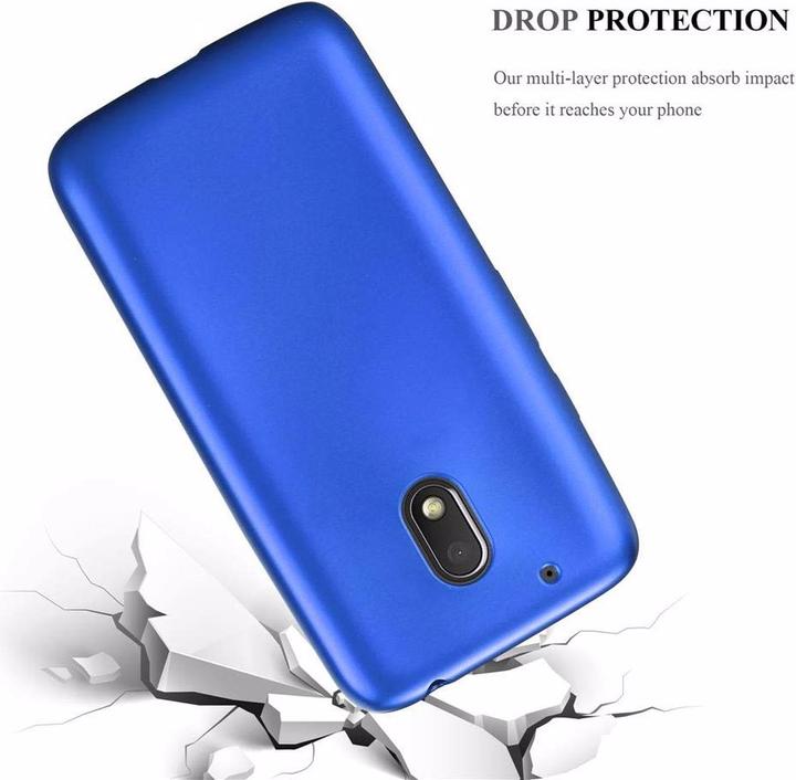 Productafbeelding Cadorabo TPU matte metalen hoes (Motorola Moto G4 Play)