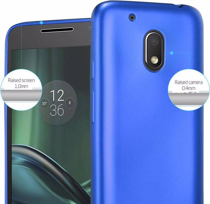 Productafbeelding Cadorabo TPU matte metalen hoes (Motorola Moto G4 Play)