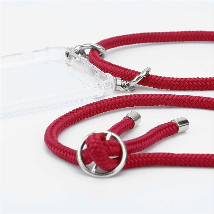 Produktbild Cadorabo TPU Handy Kette SILBER Cover