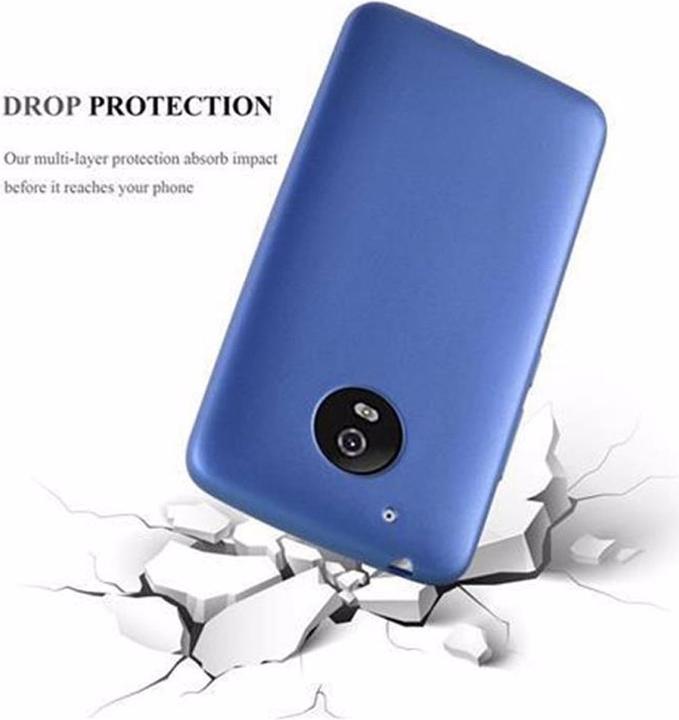 Actual product image Cadorabo TPU Matt Metallic Cover (Motorola Moto G5)