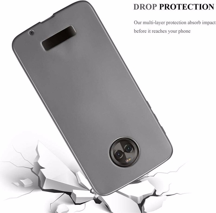 Produktbild Cadorabo TPU Matt Metallic Cover (Motorola Moto Z)