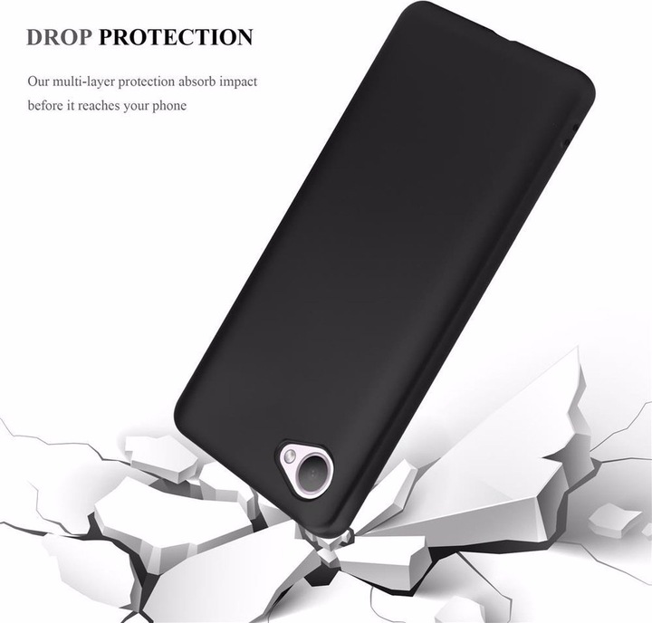 Produktbild Cadorabo TPU Matt Metallic Cover (HTC Desire 12)