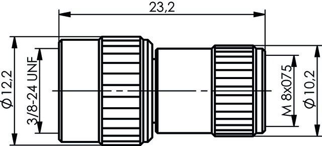 Image du produit Telegärtner Adaptateur coaxial Mini-UHF mâle (Câble d'antenne)