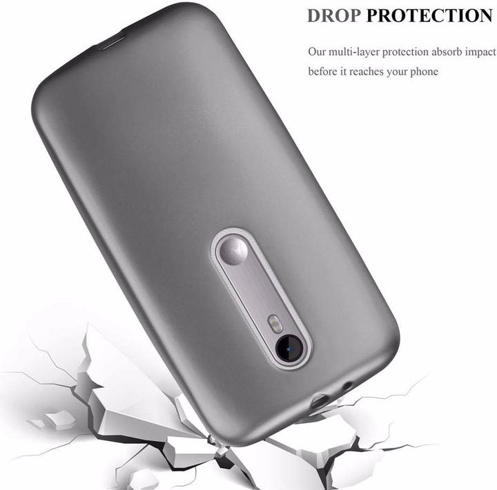 Immagine prodotto Cadorabo Copertura metallica opaca in TPU (Motorola Moto G3)