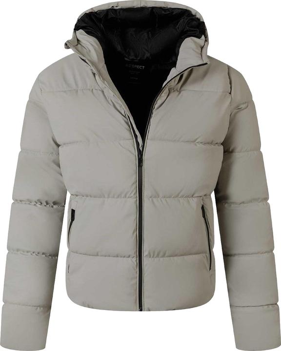 Actual product image Minoti Mens Plain PU Zip Pocket Jacket (XS)