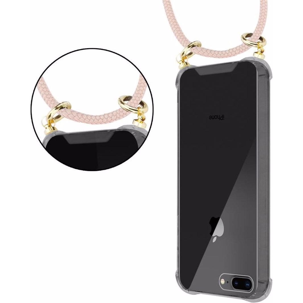 Thumbnail - Cadorabo TPU Handy Kette GOLD Cover, Handykette, Rosa