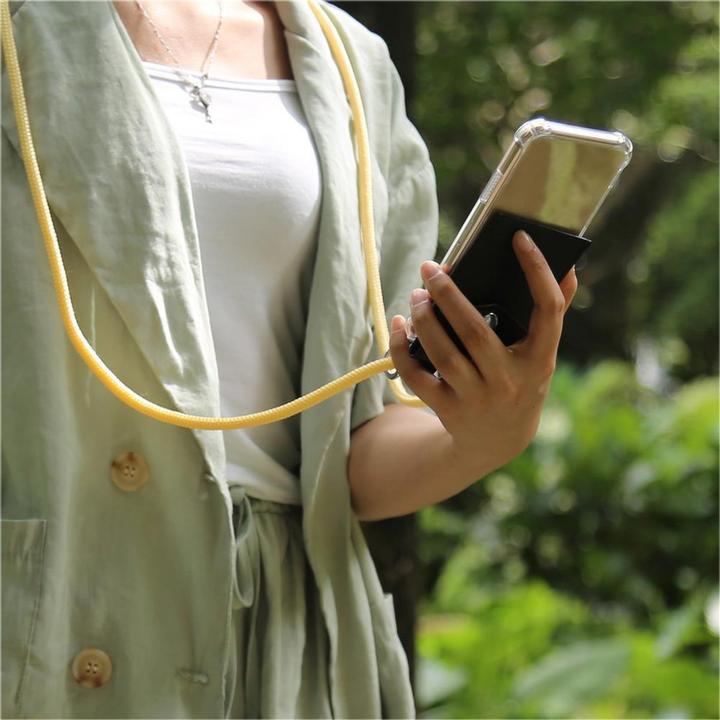 Produktbild Cadorabo TPU Handy Kette SILBER Cover