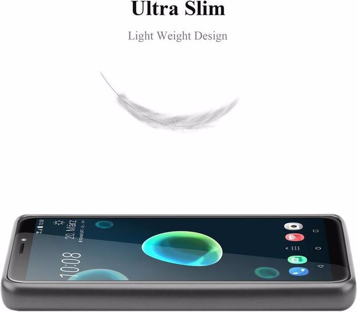 Image du produit Cadorabo Couverture métallique mate TPU (HTC Desire 12+)