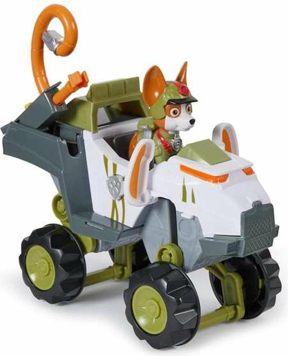 Produktbild Spin Master Paw Patrol Jungle Pups, Tiger Vehicle von Chase, Spielzeugtruck mit Actionfigur zum Sammeln, Kinders