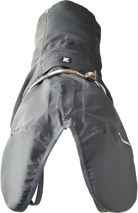 Actual product image Hurtta Mackintosh Mudventure Eco Dark grey, 65 cm (Dog raincoat)