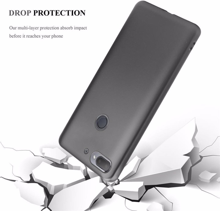 Produktbild Cadorabo TPU Matt Metallic Cover (HTC Desire 12+)