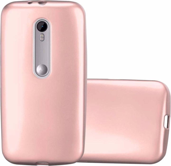Produktbild Cadorabo TPU Matt Metallic Cover (Motorola Moto G3)