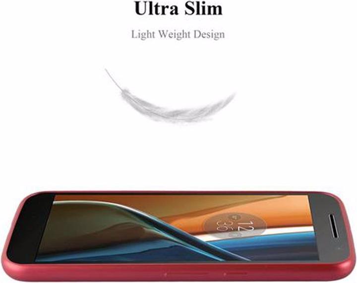 Produktbild Cadorabo TPU Matt Metallic Cover (Motorola Moto G4 Plus, Motorola Moto G4)