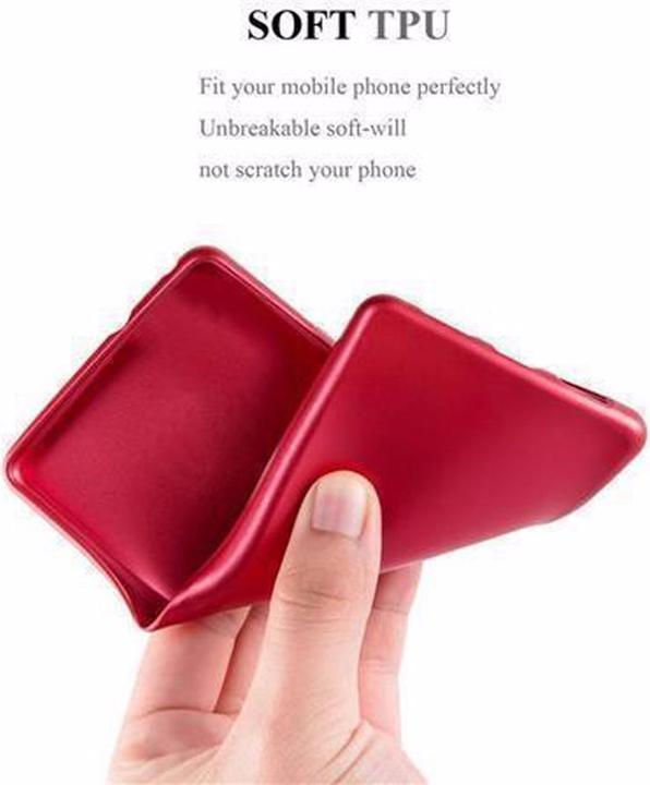 Produktbild Cadorabo TPU Matt Metallic Cover (Motorola Moto G4 Plus, Motorola Moto G4)