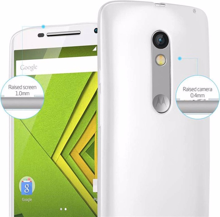 Produktbild Cadorabo TPU Matt Metallic Cover (Motorola Moto X Play)