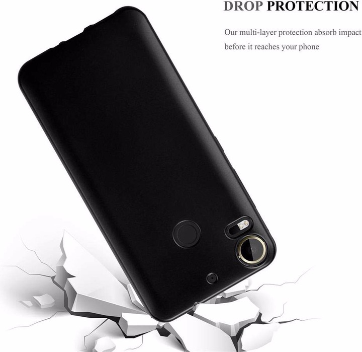 Produktbild Cadorabo TPU Matt Metallic Cover (HTC Desire 10 Pro)