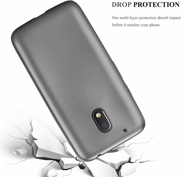 Produktbild Cadorabo TPU Matt Metallic Cover (Motorola Moto G4 Play)