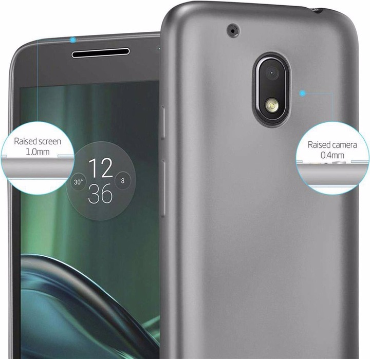 Produktbild Cadorabo TPU Matt Metallic Cover (Motorola Moto G4 Play)