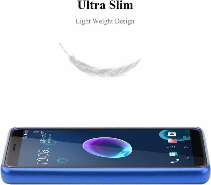 Image du produit Cadorabo Couverture métallique mate TPU (HTC Desire 12)